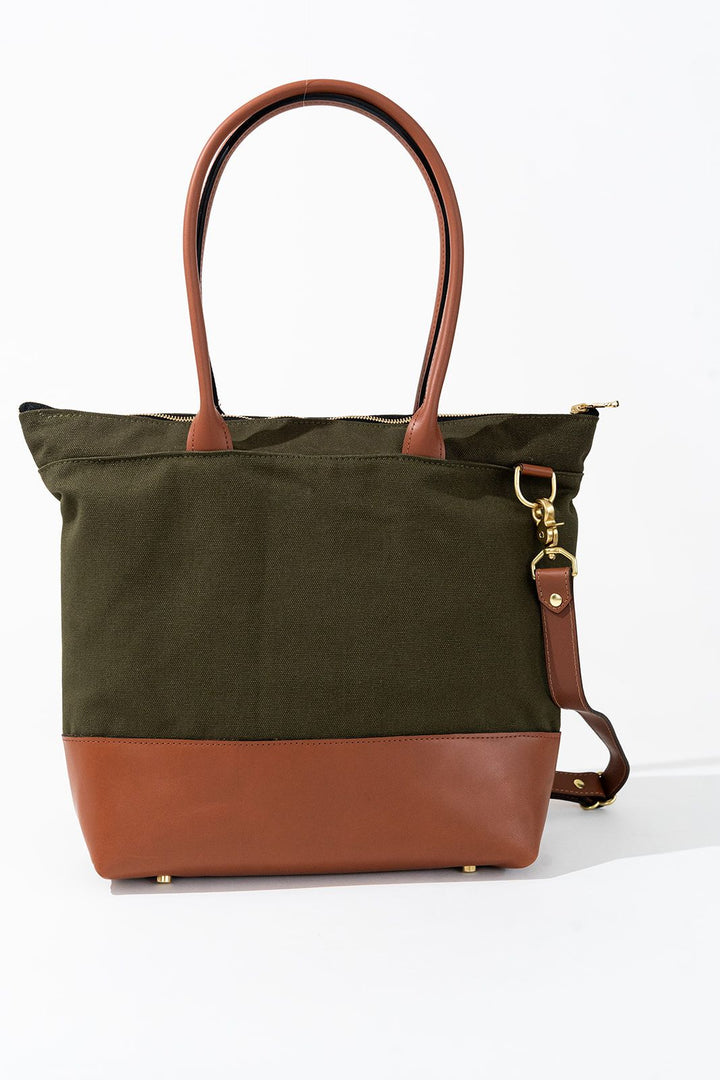 Williams | Signature Fatigue Canvas + Tan Leather