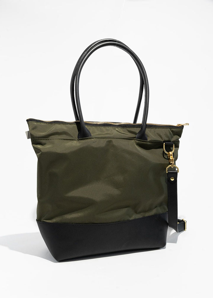 Williams | Fatigue Nylon + Black Leather