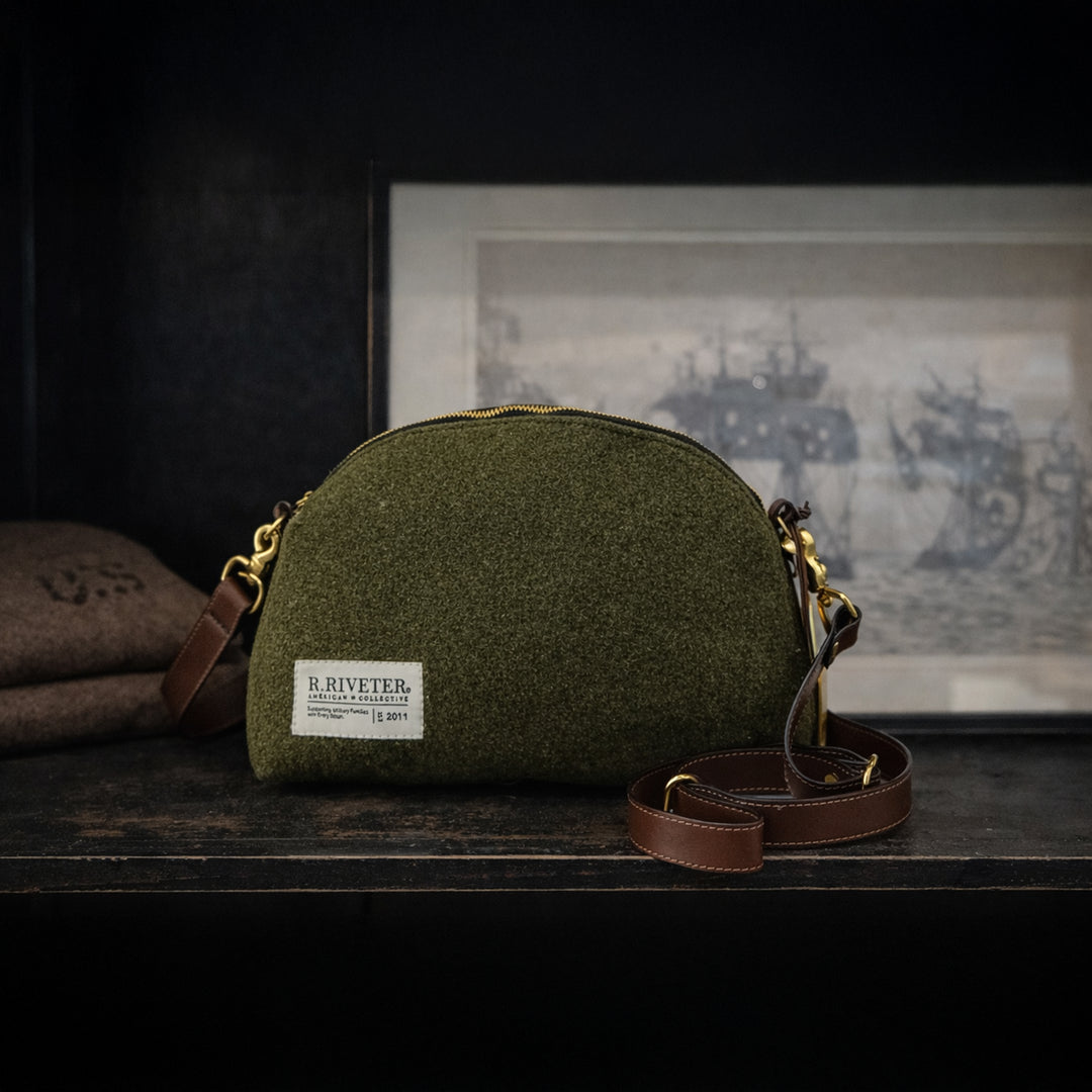 Hopper | Olive Drab Field Wool Blanket