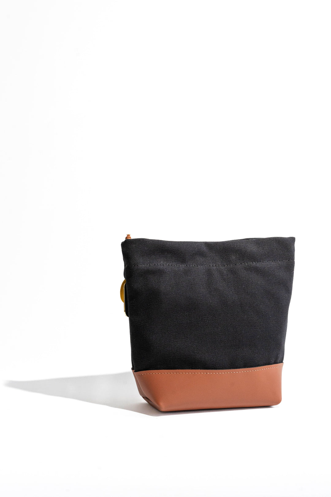Betsy | Signature Black Canvas + Tan Leather