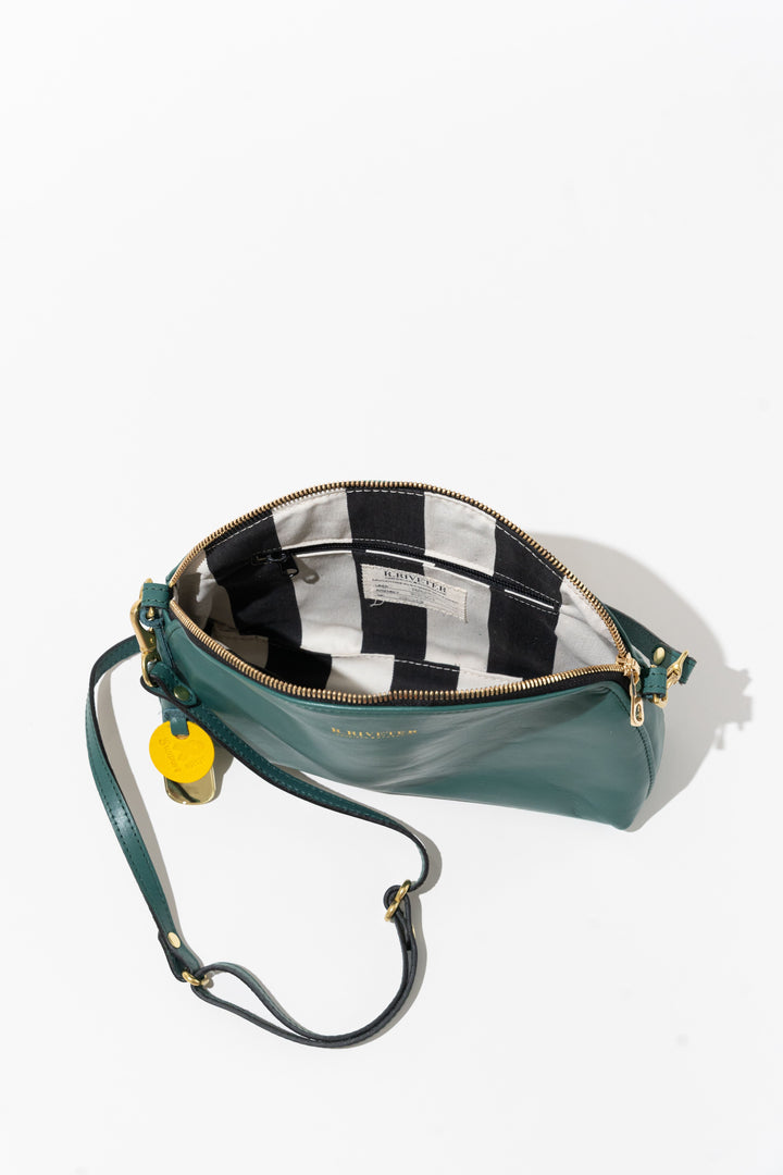 Hopper | Hunter Green Leather