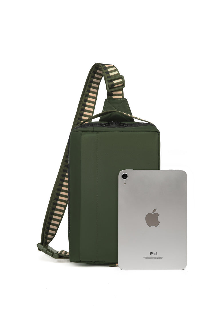 Mae Reveille | Fatigue Nylon Sling Bag Conceal Carry