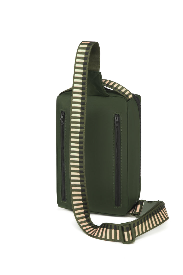 Mae Reveille | Fatigue Nylon Sling Bag Conceal Carry