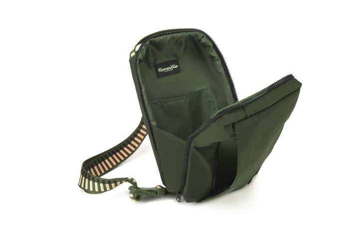 Mae Reveille | Fatigue Nylon Sling Bag Conceal Carry