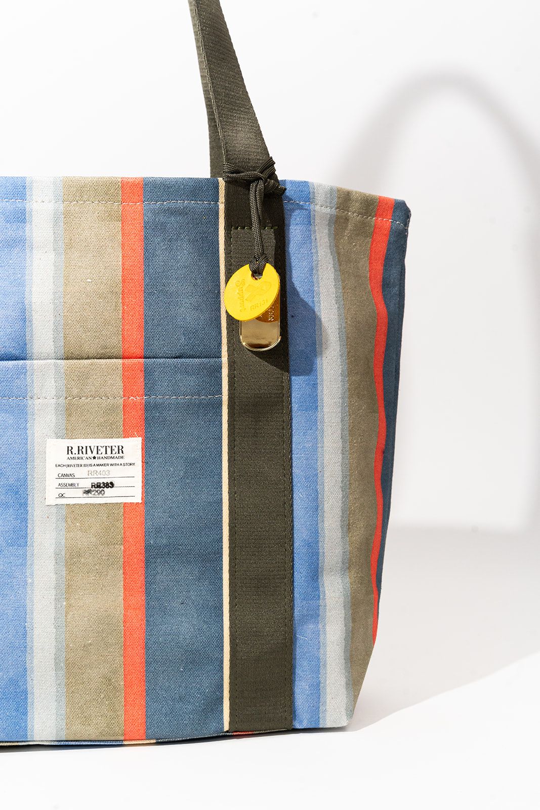 Margot | Primary Stripe Printed Canvas