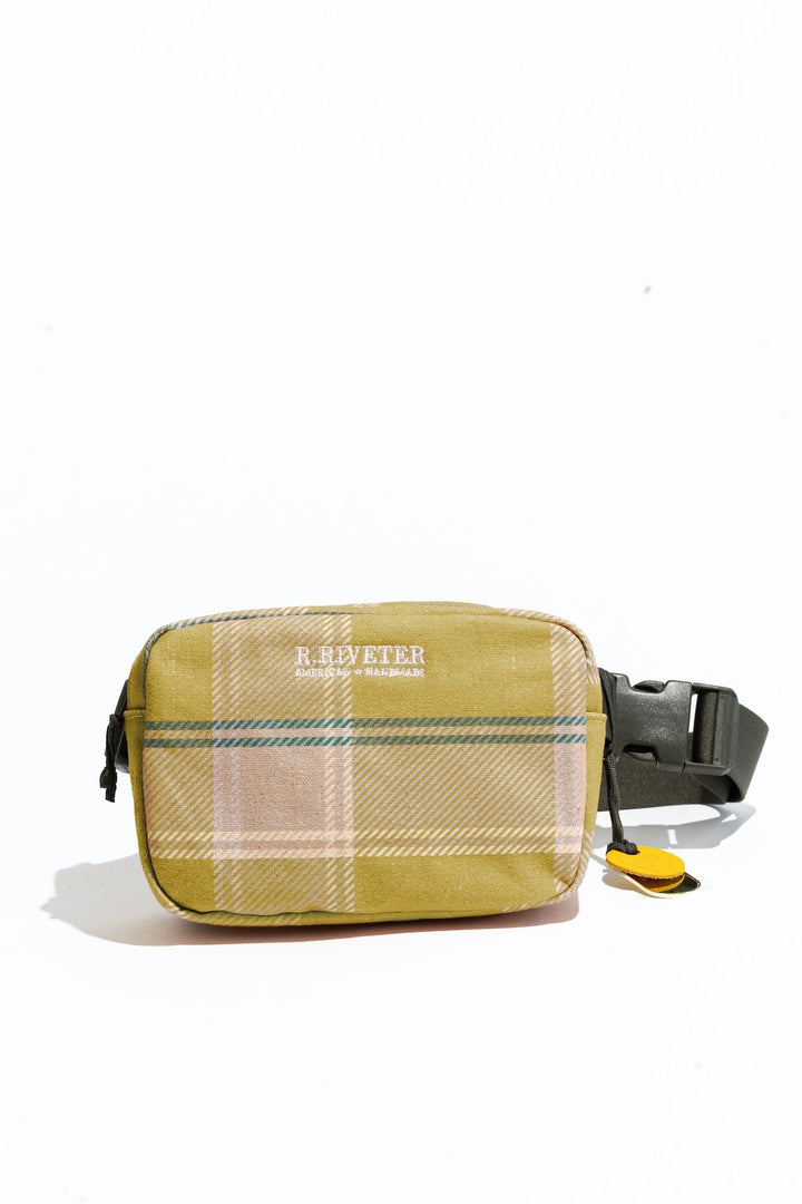 Augusta | Golden Plaid Printed Canvas