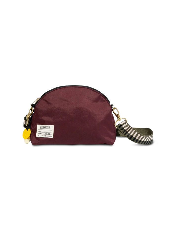 Hopper | Wine Nylon + Geo Webbed Strap