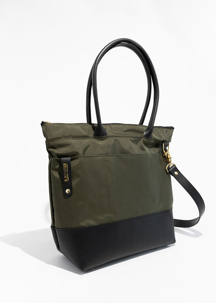Williams | Fatigue Nylon + Black Leather
