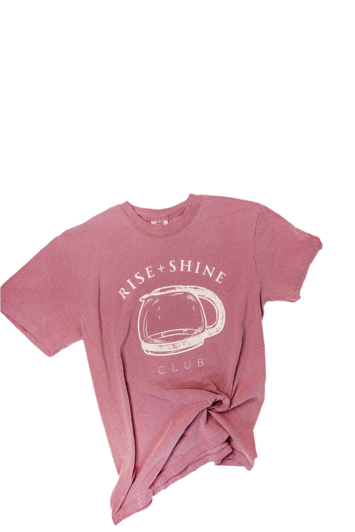 T Shirt | Lavender Rise + Shine Crew Reveille