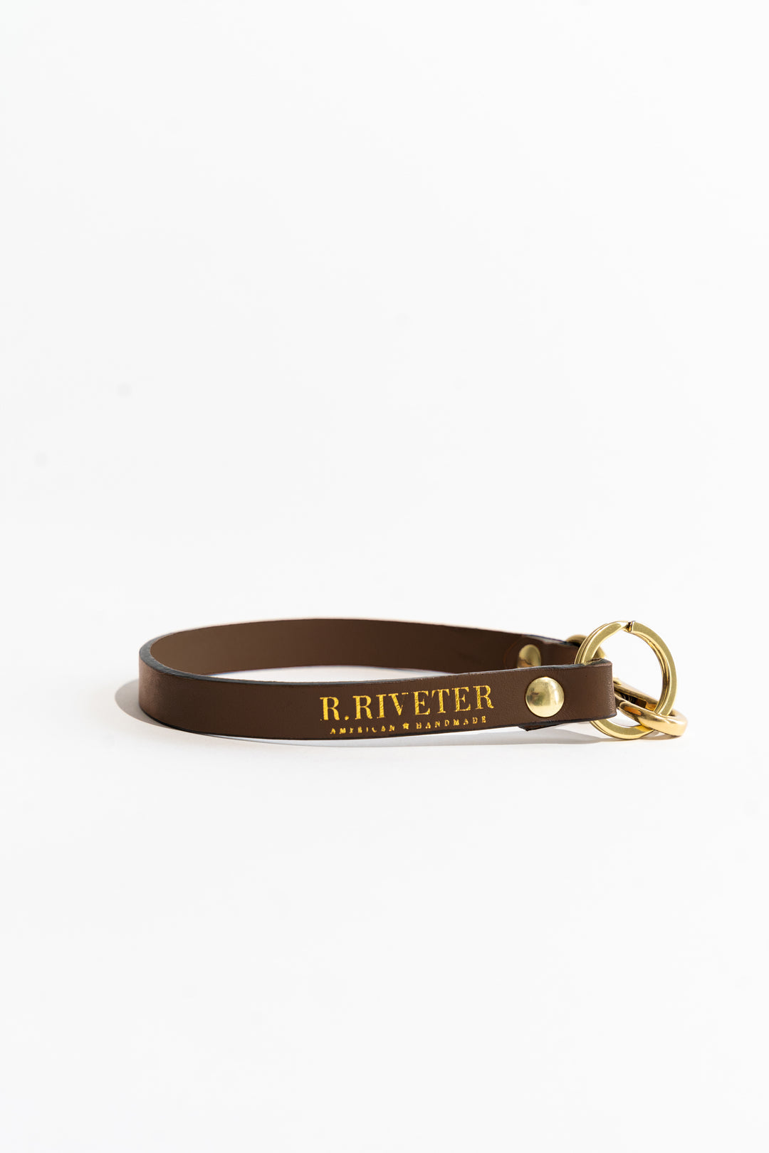 1943 Key Leash | Riveter Brown Leather