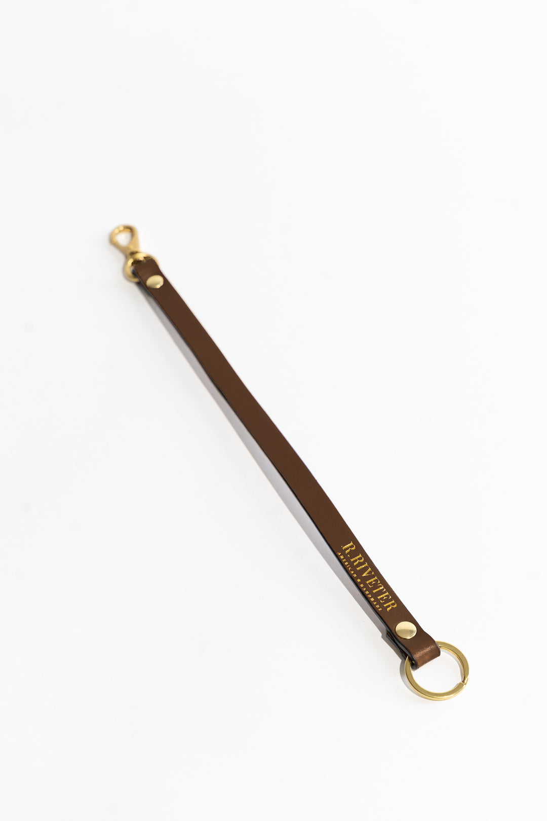 1943 Key Leash | Riveter Brown Leather