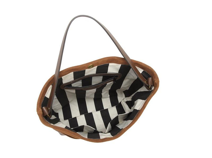 Doyle | Mustard Suede + Saddle Brown