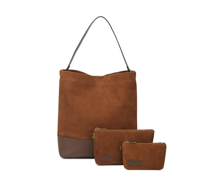 Doyle | Rust Suede + Saddle Brown