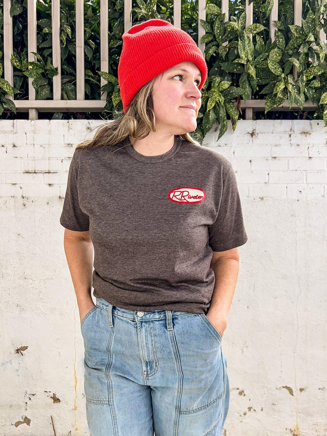 T Shirt | Rriveter Vintage Brown