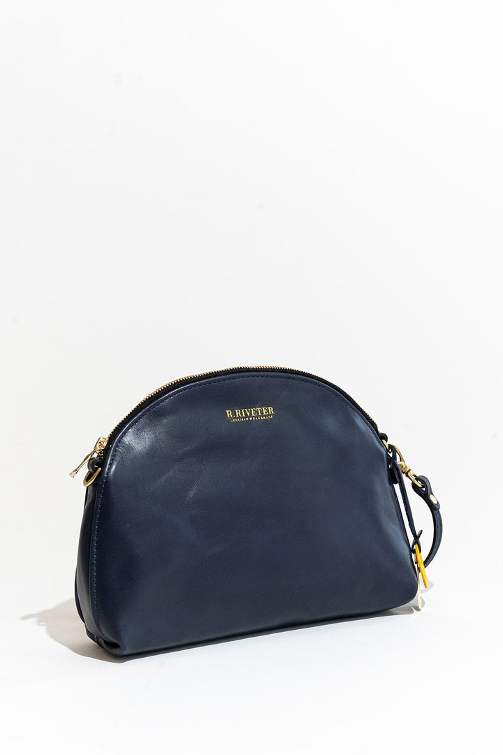 Hopper | Navy Leather