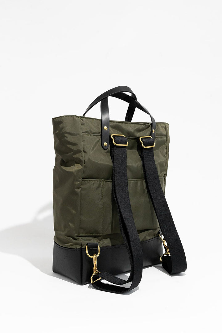 Baker | Fatigue Nylon + Black Leather