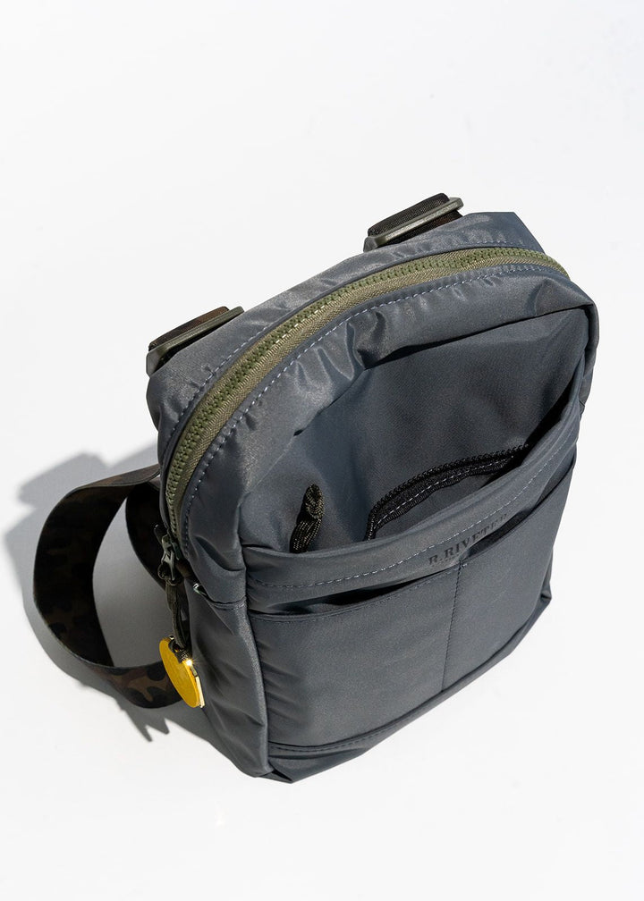 Josie | Smoke Nylon + Camo Webbing