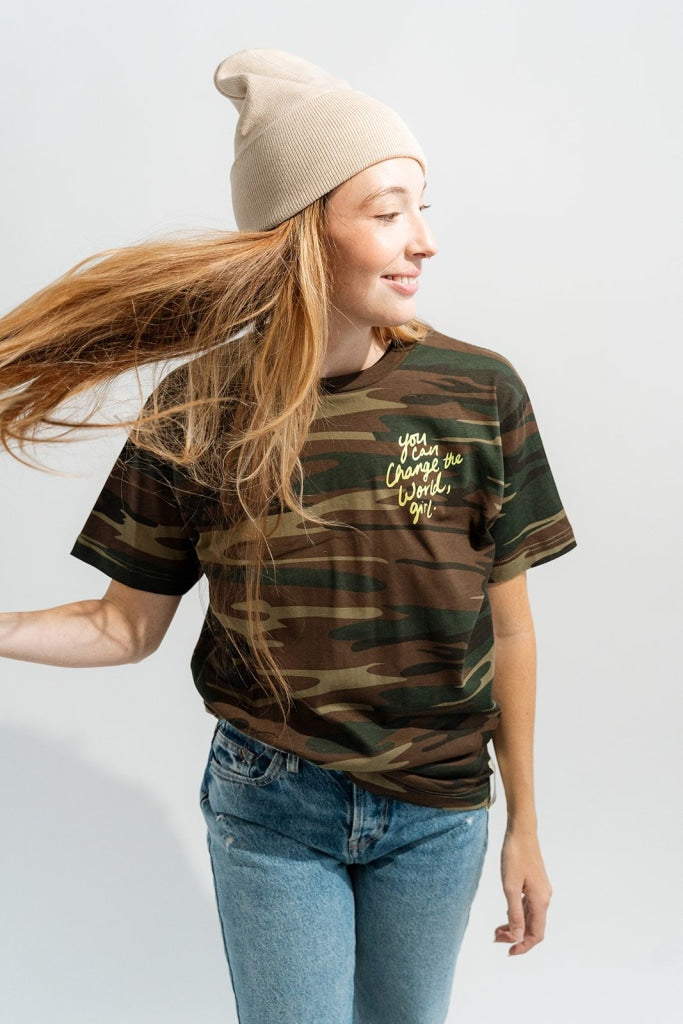 Unisex T-Shirt | R.riveter Camo Clothing