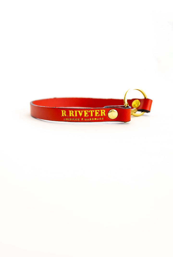 1943 Key Leash | Signature Victory Red Leather