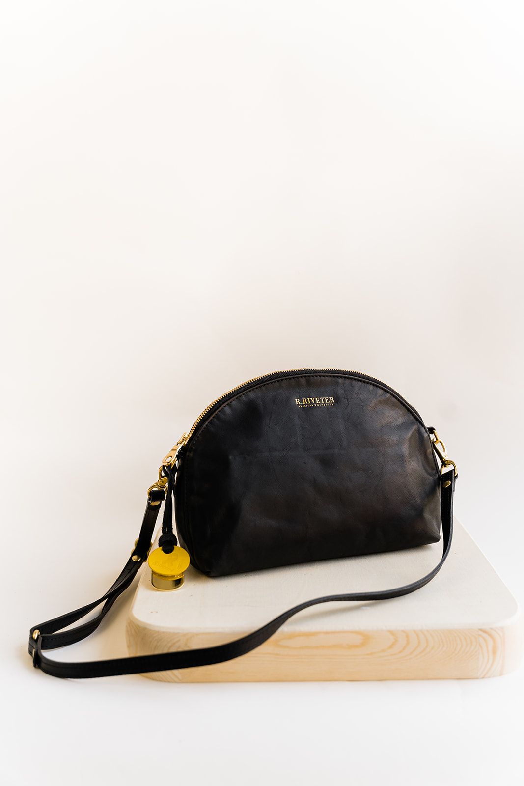 Hopper | Black Leather