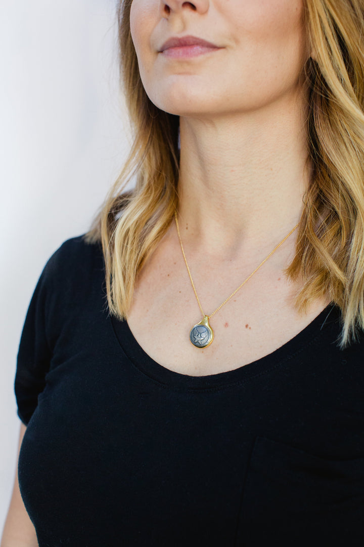 Hope Design Ltd. | Air Force Button Necklace