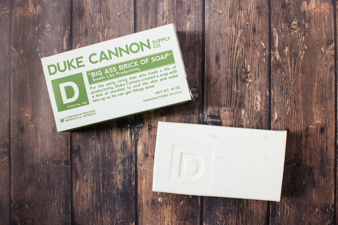 Duke Cannon | Brick of Soap: Productivity