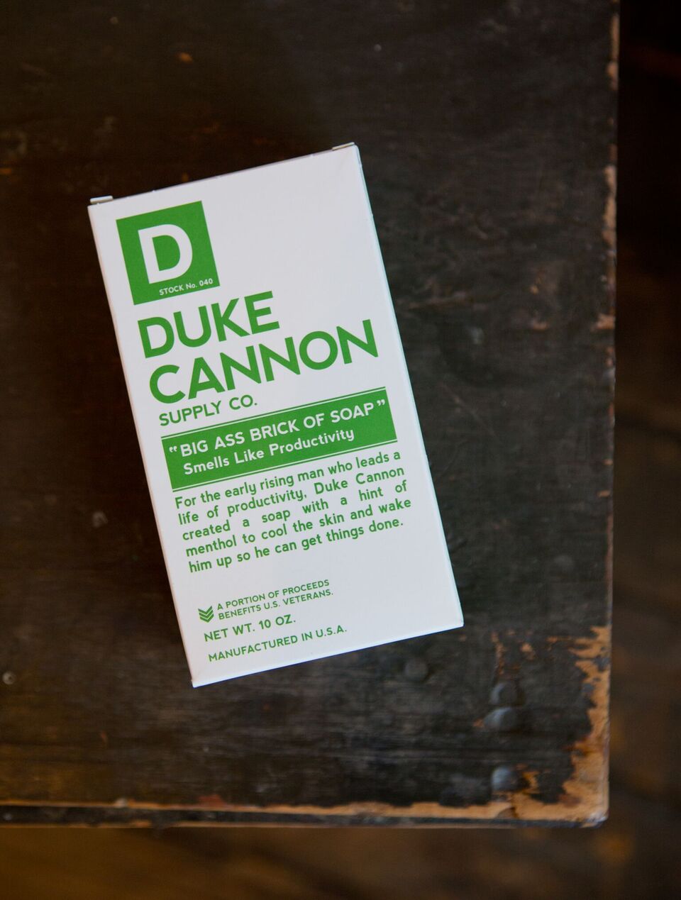 Duke Cannon | Brick of Soap: Productivity
