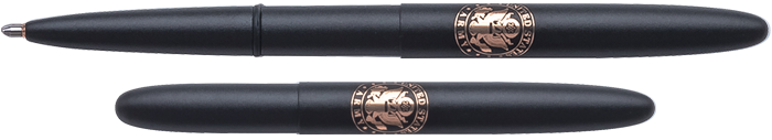 Space Pen | Matte Black Bullet Space Pen with U.S. Army Insignia