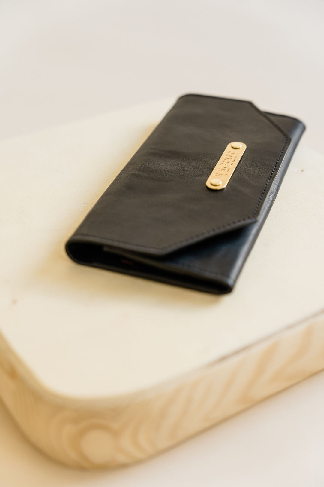 1963 Wallet | Signature Black Leather