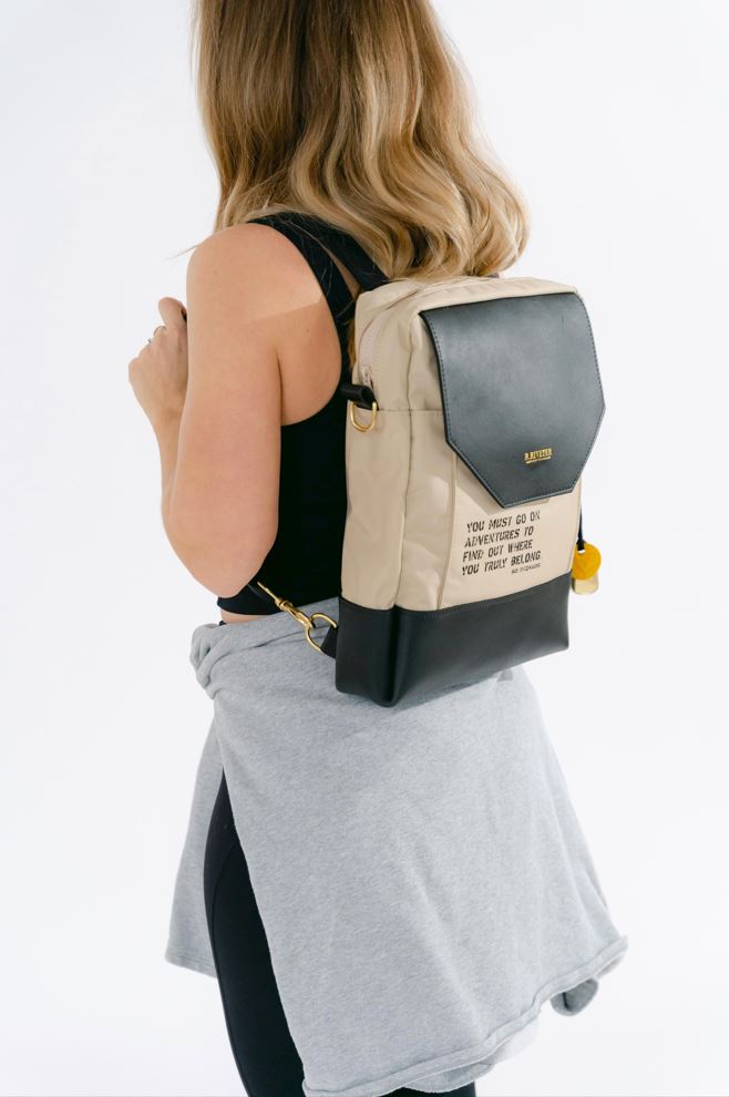 Corbin | JEEP® Collaboration Khaki Nylon + Black Leather