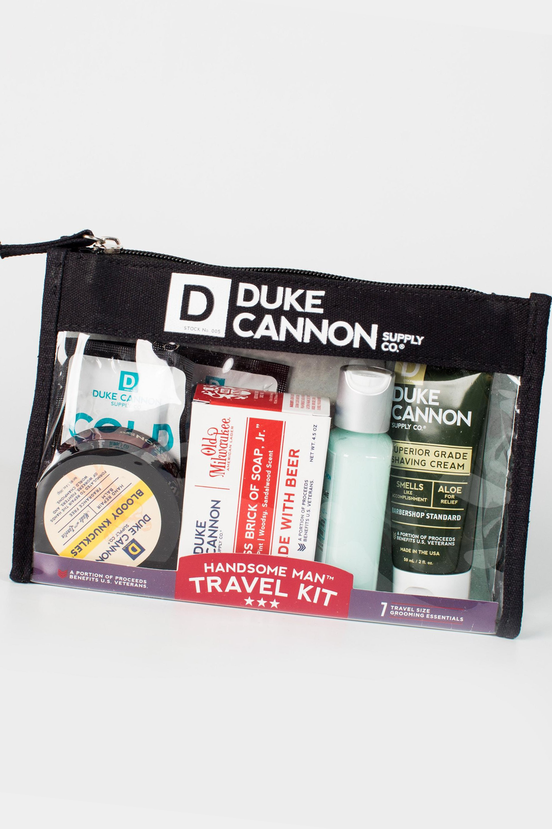 Duke Cannon | Handsome Man Travel Kit