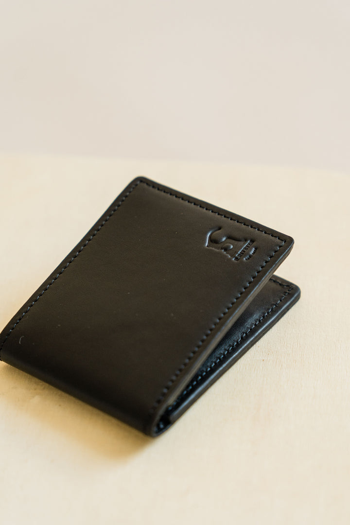 1920 Bifold Wallet | Signature Black Leather