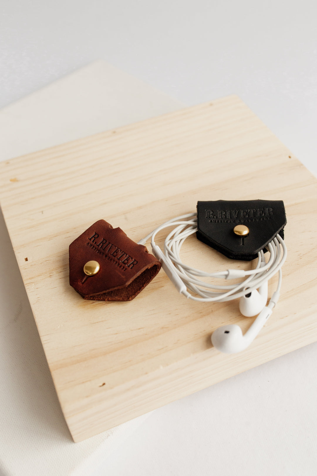 Leather Cord Holder