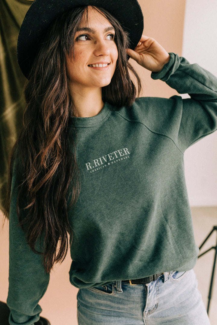 Unisex Fleece | Green with Mint Logo