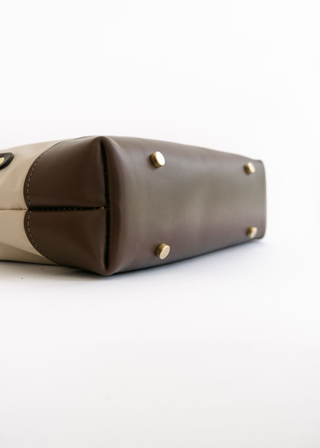 Otto | Khaki Nylon + Brown Leather