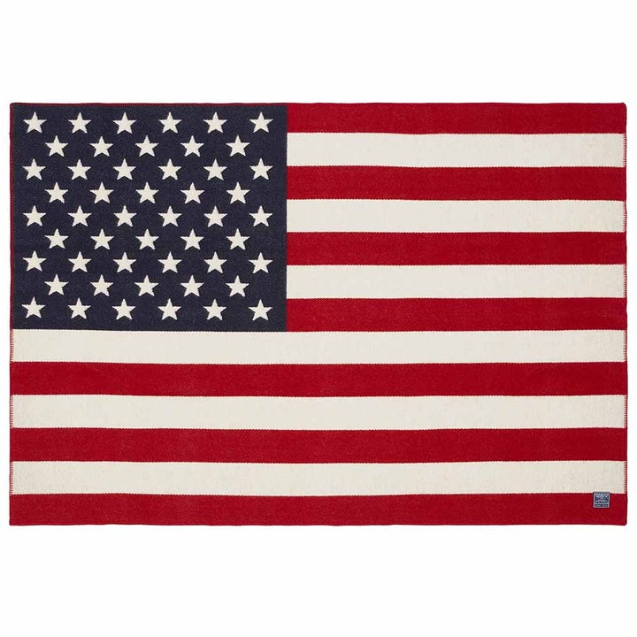 Faribault Woolen Mill | American Flag Wool Throw