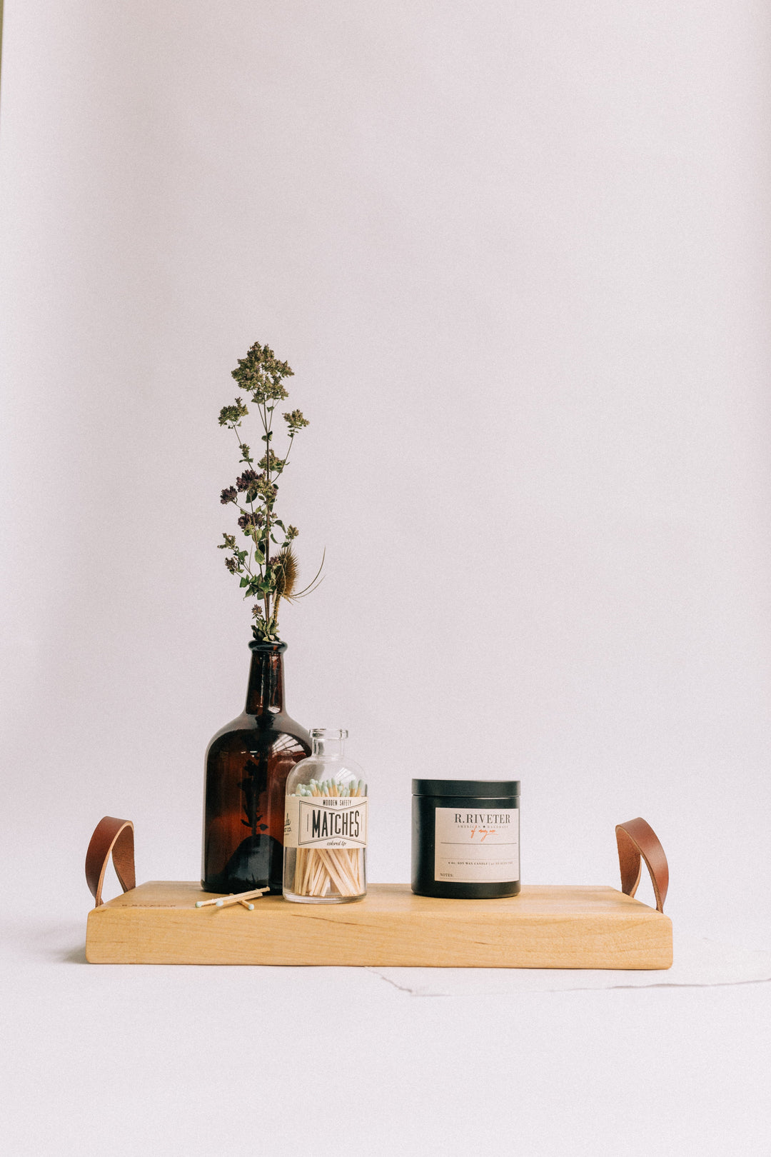 Riveter Made Cutting Board | Natural