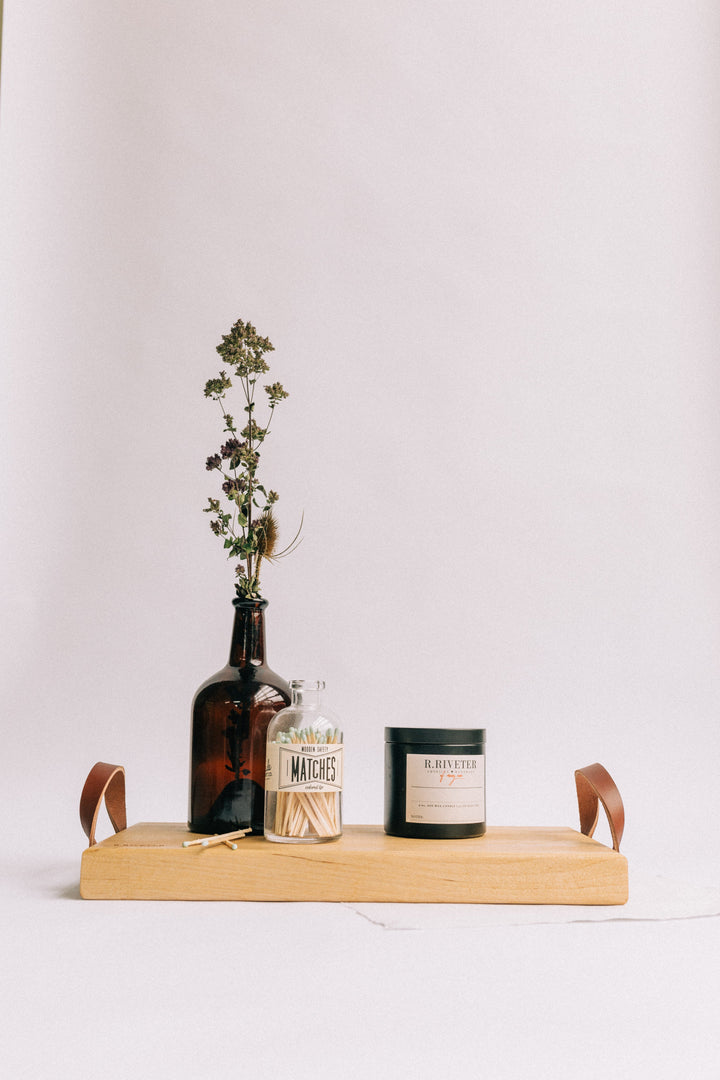 Riveter Made Cutting Board | Natural