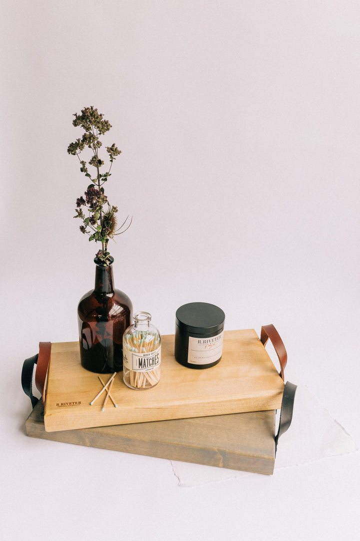Riveter Made Cutting Board | Natural