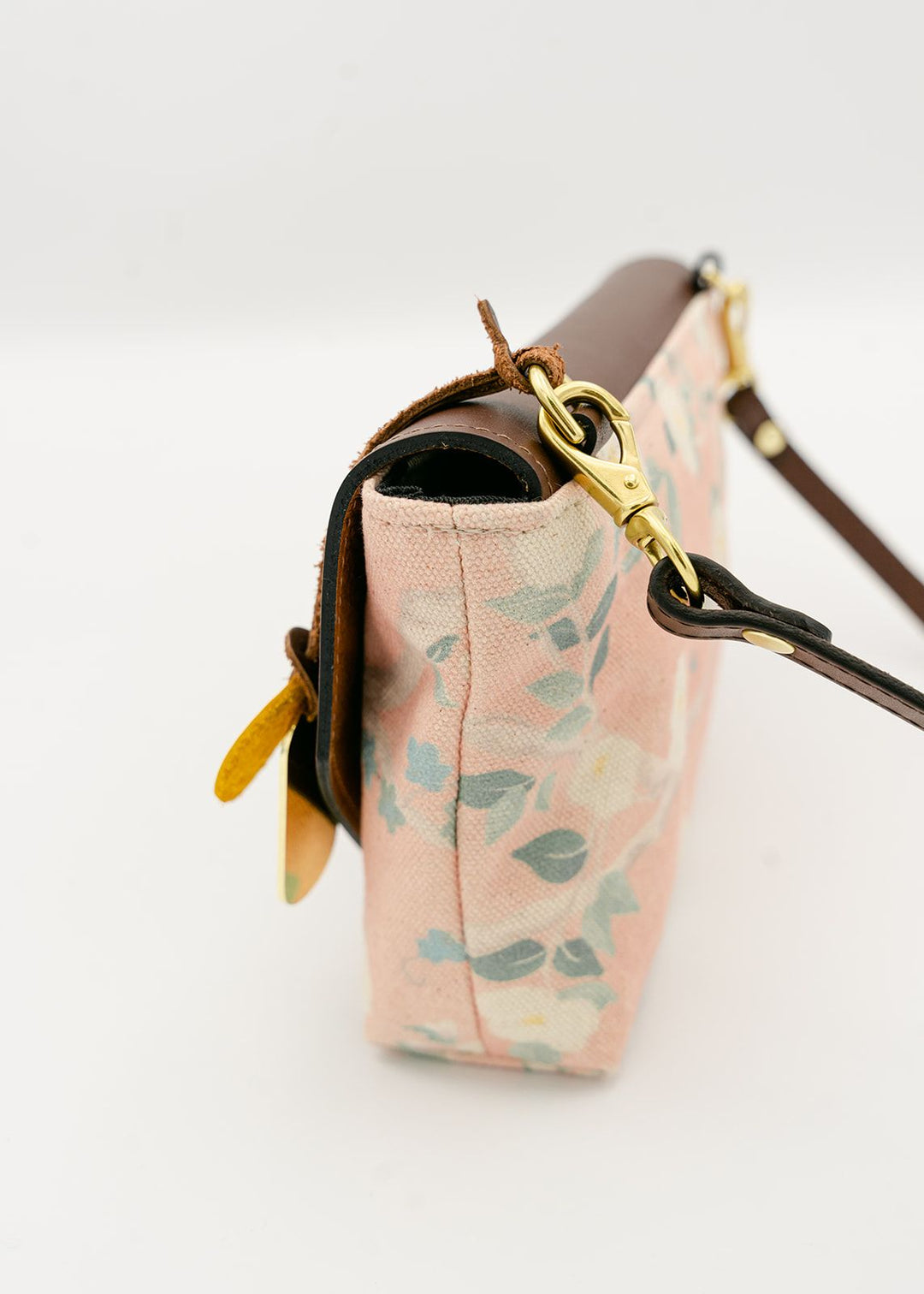 S&D Patton | Parlor Ivy Primrose + Brown Leather