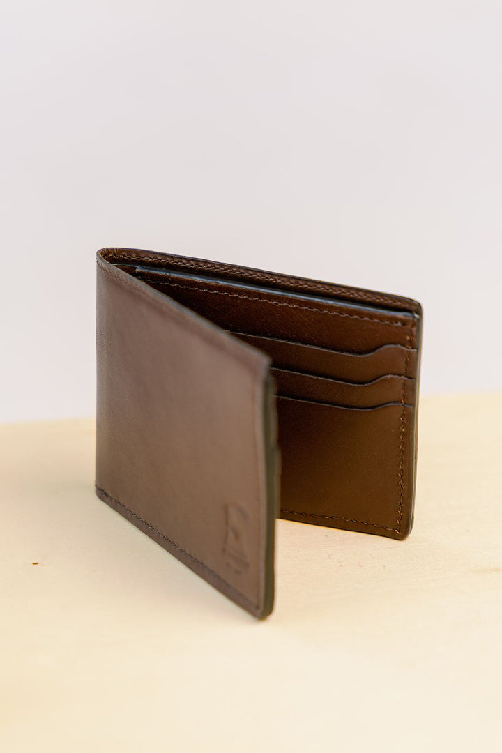 1920 Bifold Wallet | Signature Brown Leather