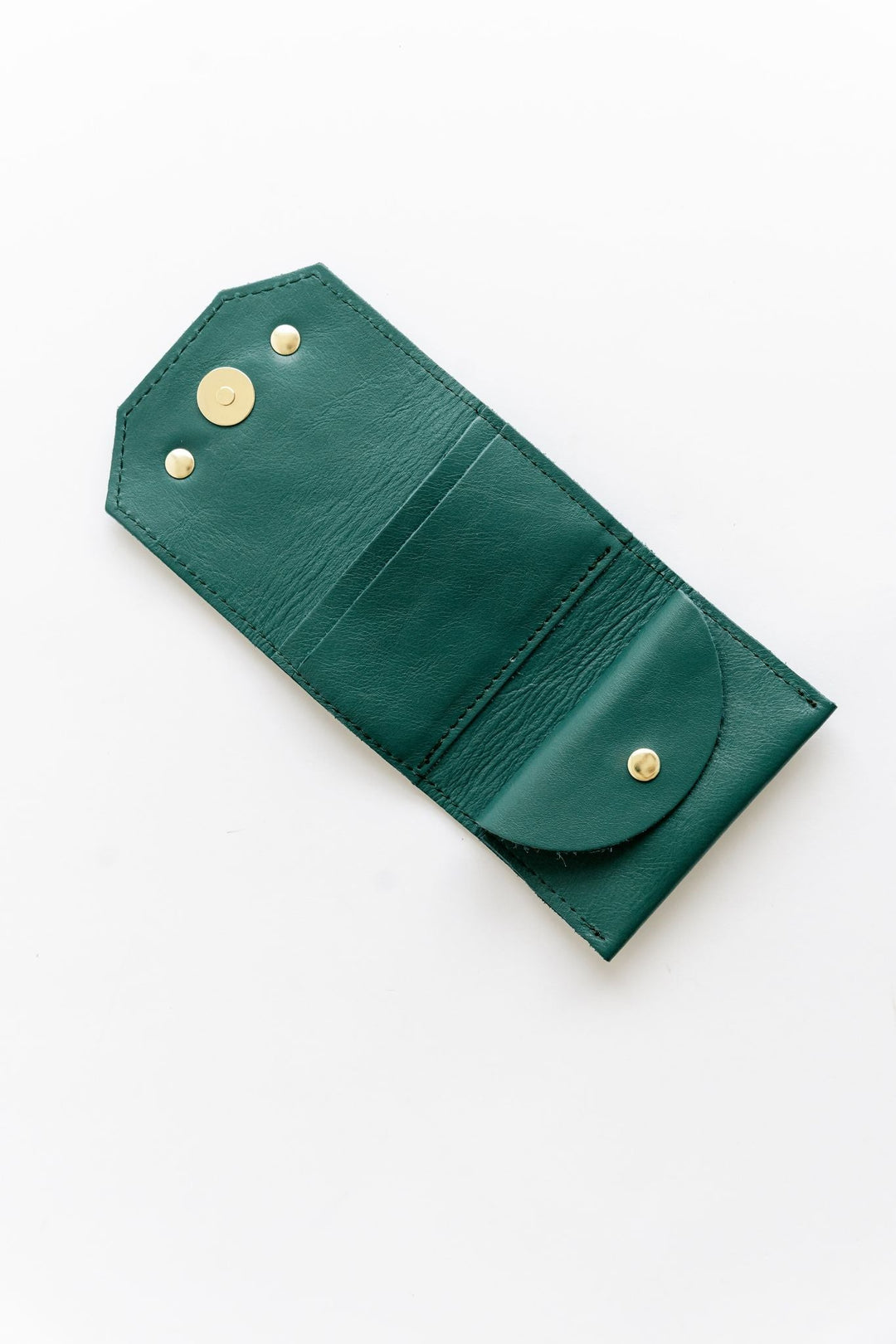 1973 Mini Wallet | Jade Leather