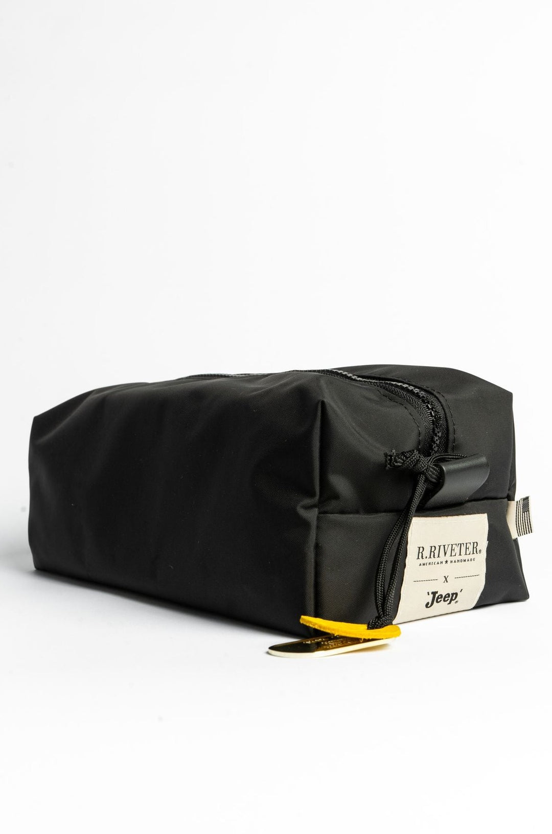 Dopp Kit | JEEP® Collaboration Black Nylon + Black Leather
