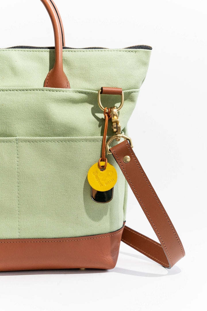 Otto | Liberty Green Canvas + Tan Leather