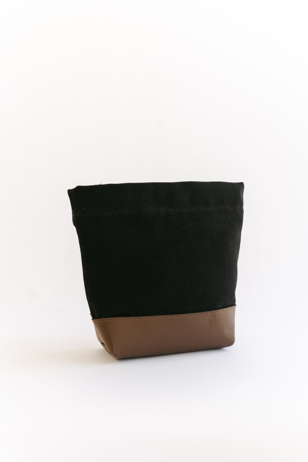 Betsy | Signature Black Canvas + Brown Leather