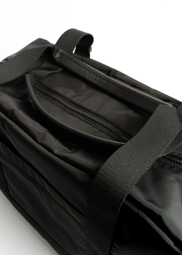 Duffle Bag | JEEP® Collaboration Black Nylon + Black Leather