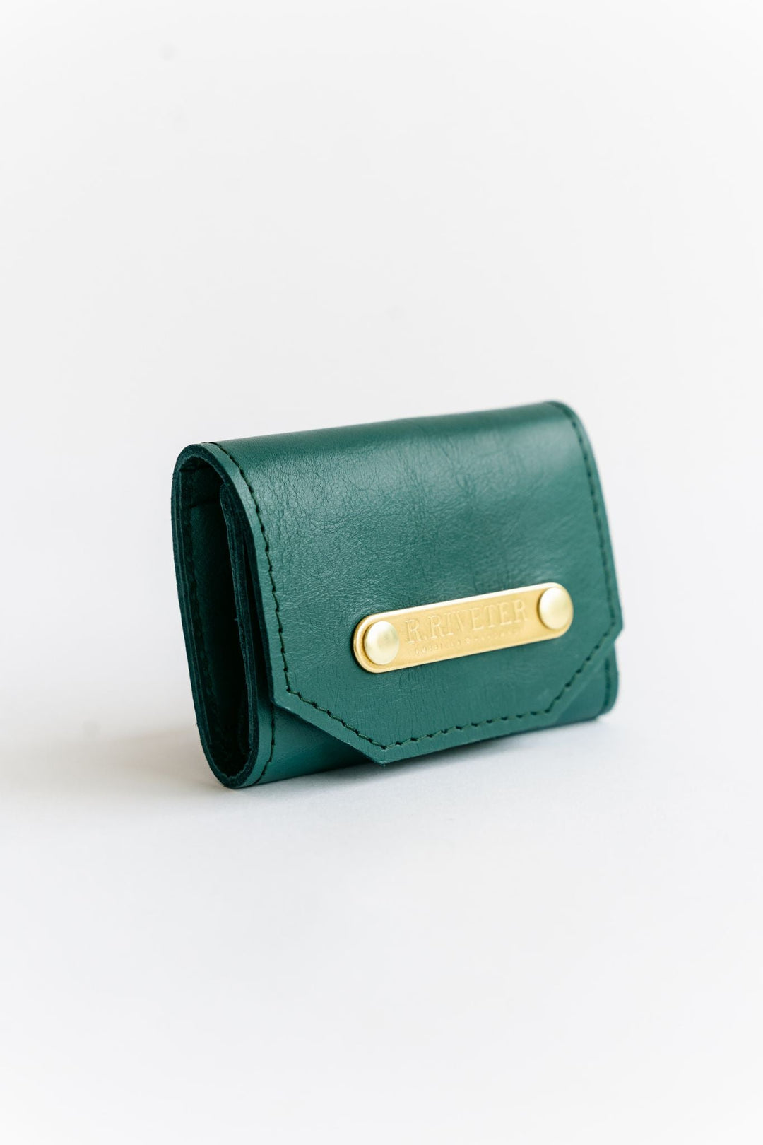 1973 Mini Wallet | Jade Leather