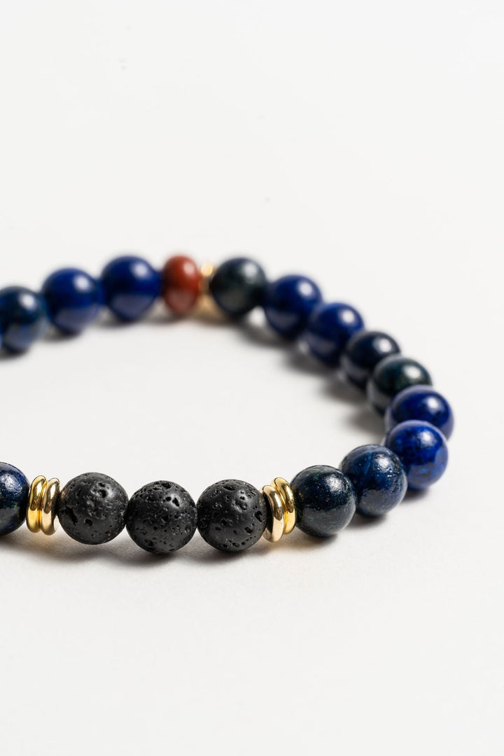 Riveter Made Bracelet | Wisdom (Lapis)
